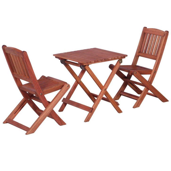 Bistroset Kinderen - Massief Hout - Retour deal - 56% Kor..., Tuin en Terras, Tuinsets en Loungesets, Nieuw, Hout, Tuinset, 2 zitplaatsen