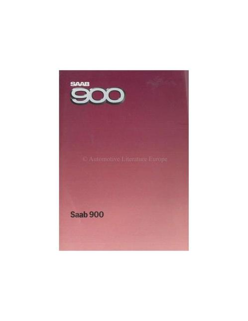 1985 SAAB 900 BROCHURE NEDERLANDS, Livres, Autos | Brochures & Magazines, Enlèvement ou Envoi