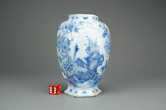 Delft-ware - Vaas - Aardewerk - Vase with Phoenix, Antiek en Kunst, Antiek | Glaswerk en Kristal