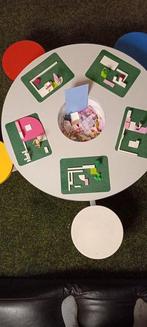 Lego  - Speelgoed meubels Oude vintage lego tafel 5 stoelen., Nieuw