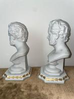 Mangani Firenze - Buste, Par de Bustos em Porcelana - 20 cm