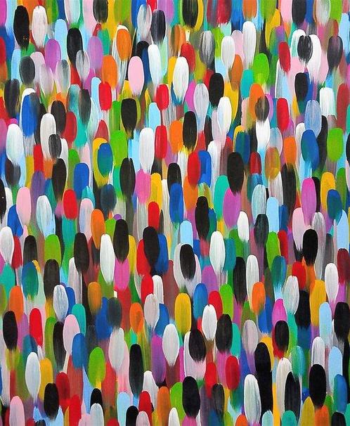 Cher - Senza titolo, Antiek en Kunst, Kunst | Schilderijen | Modern