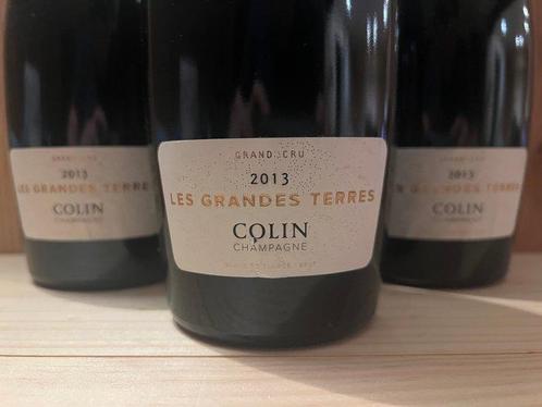 2013 Champagne Colin, Les Grandes Terres - Champagne Blanc, Verzamelen, Wijnen