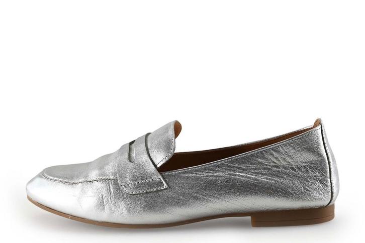 Gabor Instappers in maat 38 Zilver | 5% korting, Kleding | Dames, Schoenen, Overige kleuren, Zo goed als nieuw, Instappers, Verzenden