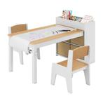 Tweedekans | Coast Kindertafel en Stoelenset met Tekentafel,, Kinderen en Baby's, Kinderkamer | Complete kinderkamers, Ophalen of Verzenden