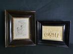 Wanddecoratie (2) - Bassorilievi antichi pietra calcarea -