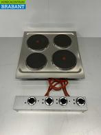 RVS Mareno 4 pits Drop-in elektrisch fornuis kookplaat 60 cm, Ophalen of Verzenden, Nieuw in verpakking