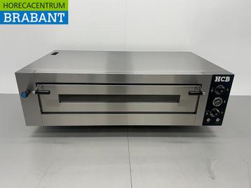 HCB RVS Pizzaoven 6 pizzas 34 cm doorsnede 400V Horeca, Ophalen of Verzenden