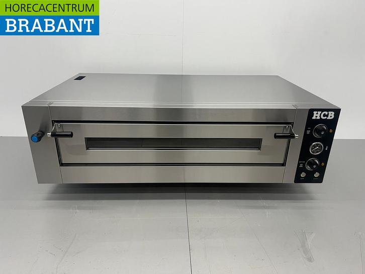 HCB RVS Pizzaoven 6 pizzas 34 cm doorsnede 400V Horeca, Zakelijke goederen, Horeca | Keukenapparatuur, Ophalen of Verzenden