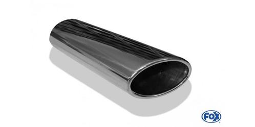 FOX Laseindpijp type 38 - links 106x71 mm / lengte: 300 mm -, Auto-onderdelen, Uitlaatsystemen, Nieuw, Verzenden