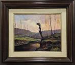 Esteve Banal (1935) - NO RESERVE - Tarde en la ribera, Antiek en Kunst