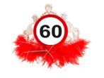 Kroontje 60 Jaar Verkeersbord, Hobby en Vrije tijd, Feestartikelen, Verzenden, Nieuw