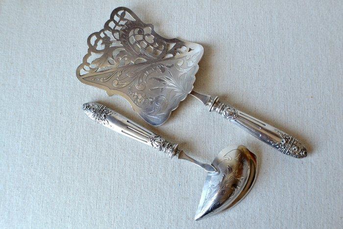 ARDJ - Ménagère - 950 Argent - France 1890, Antiek en Kunst, Antiek | Zilver en Goud