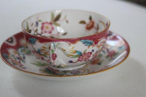 Porcelaine Fismes - Kop en schotel (2) - Tasse à thé en, Antiek en Kunst, Antiek | Glaswerk en Kristal