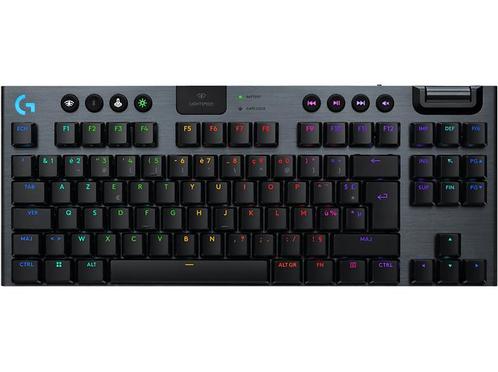 Logitech - Gamingtoetsenbord - Azerty - Zwart, Computers en Software, Toetsenborden, Bedraad, Azerty, Nieuw, Verzenden