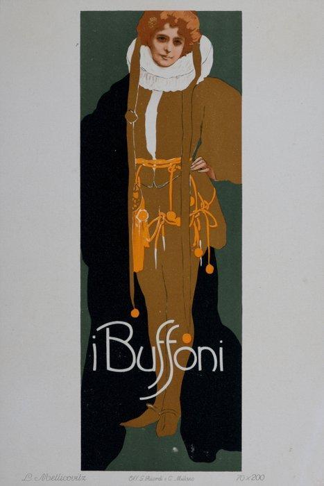 Leopoldo Metlicovitz (1868-1944) - I Buffoni, Antiek en Kunst, Kunst | Designobjecten