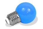 Led lamp Blauw E27 fitting | 1 watt, Verzenden