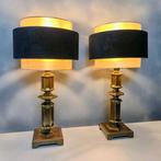 Herda - Tafellamp (2) - 4 KG - Zeldzame Set Regency Lampen -, Antiek en Kunst