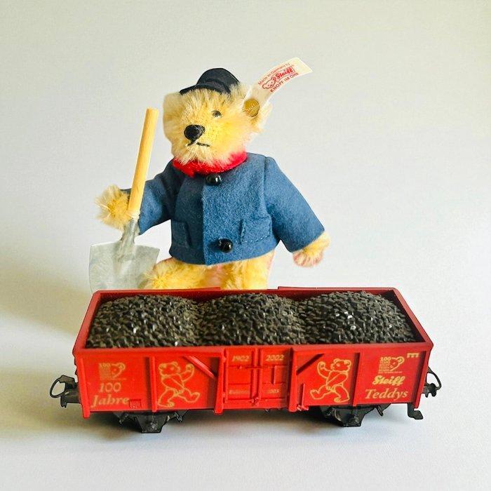 Steiff - Animal en peluche Steiff x Märklin – Set, Antiek en Kunst, Antiek | Speelgoed