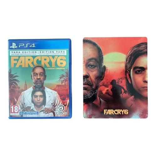 Far Cry 6 (Yara Edition Cover) + Steelbook (PS4), Games en Spelcomputers, Games | Sony PlayStation 4, Verzenden