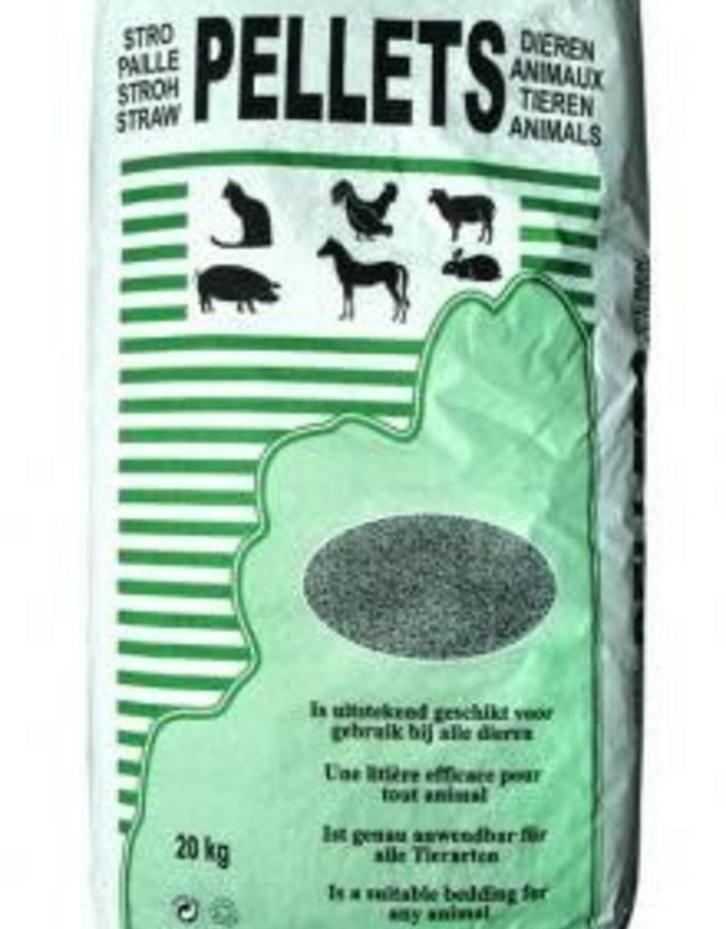 stro-pellets 20 kg, Dieren en Toebehoren, Vogels | Toebehoren, Nieuw