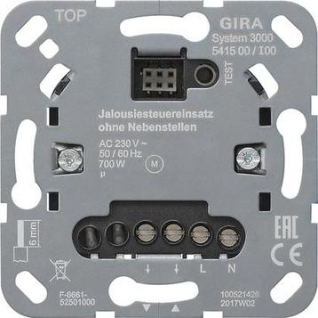Gira Jaloezie- En Rolluikbesturing Systeem 3000 - 541500, Verzenden