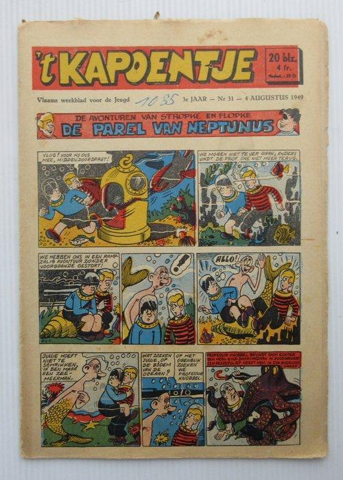 t Kapoentje - 3e jaargang nr 28 t/m 31 - 4 Album - 1949, Boeken, Stripverhalen