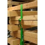 Ratelsjorband eendlg. groen 25mm / 5m, sjorkracht 1500 kg -, Zakelijke goederen, Landbouw | Werktuigen