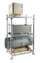 Stapelrek 1545x1180x310 mm 1500kg gebruikt, Ophalen of Verzenden