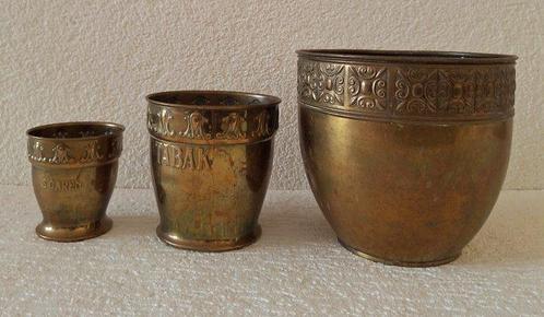 Bloempot (3) - Koper, Antiek en Kunst, Curiosa en Brocante