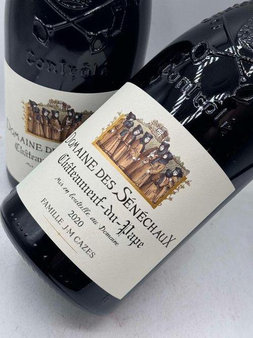 2020 Domaine de Sénéchaux - Châteauneuf-du-Pape - 2 Magnums, Verzamelen, Wijnen