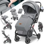 KIDIZ® Kinderwagen - Buggy - Kinderbuggy - Grijs, Verzenden, Nieuw