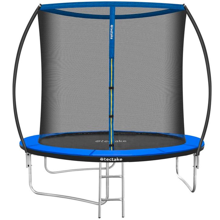 tectake Trampoline Jumpy met veiligheidsnet - 244 cm, Enfants & Bébés, Jouets | Extérieur | Trampolines, Envoi