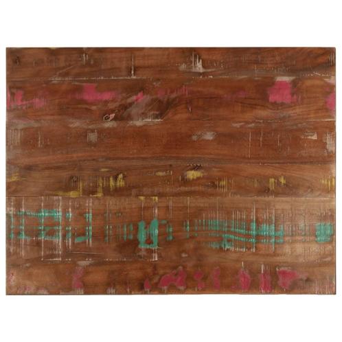 vidaXL Tafelblad rechthoekig 80x50x3,8 cm massief gerecycled, Huis en Inrichting, Tafelonderdelen, Nieuw, Verzenden