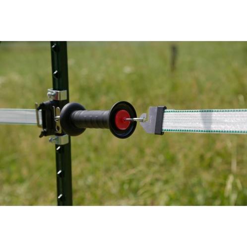 Poortgreep verzinkt met litzclip lintverb. 40 mm niro -, Dieren en Toebehoren, Stalling en Weidegang