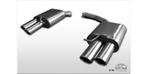 FOX Audi A5 B8 Sportback einddemper rechts/links -2x88x74 ty, Verzenden, Nieuw