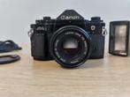 Canon A-1 nero + FD 1,8/50mm + flash | Appareil photo reflex, Nieuw