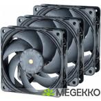 Phanteks T30 PWM 120mm Fan, Triple-Pack - black, Computers en Software, Computerkoelers, Verzenden, Nieuw