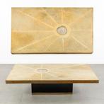 Georges Mathias (XX-XXI) een salontafel met agaatsteen, Huis en Inrichting, Nieuw, Metaal, Modern