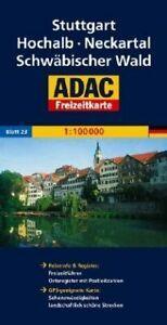 ADAC FreizeitKarte, Bl.23, Stuttgart, Hochalb, Neckartal..., Livres, Livres Autre, Envoi