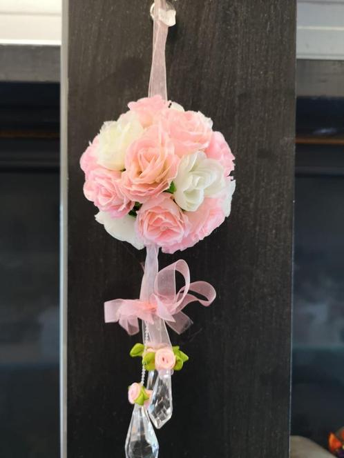Bloemenbal pomander roseball bruidsmeisje beautypink -, Hobby en Vrije tijd, Knutselen, Nieuw