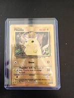 Pokémon - 1 Card - Gold Metal Pikachu auction - NO RESERVE, Hobby en Vrije tijd, Verzamelkaartspellen | Pokémon, Nieuw
