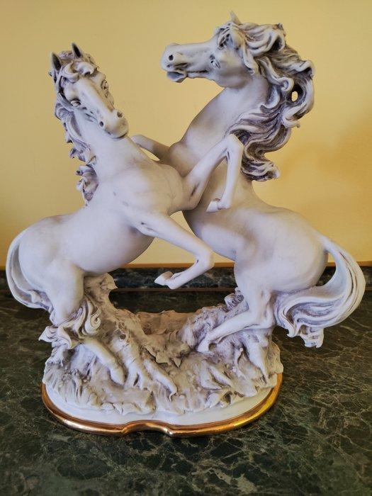Nuova Triade - M. Gianesin - sculptuur, Cavalli - 26 cm -, Antiek en Kunst, Antiek | Glaswerk en Kristal