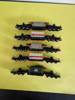Märklin H0 - 4615 - Modeltrein goederenwagonset (5) - van 5, Nieuw