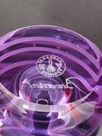 Baccarat - Vase - « Orgue Spirale » Parma Violet - Cristal -, Nieuw