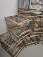 Vogelkooi (6) - Hout, ijzerdraad - Handgemaakte kooien