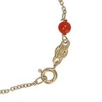Zonder Minimumprijs - Armband - 18 karaat Geel goud Koraal, Handtassen en Accessoires, Armbanden, Nieuw
