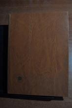 Accessoires - 7 lege stockboeken met zwarte bladen in nette, Postzegels en Munten, Gestempeld