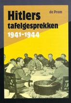 Hitlers Tafelgesprekken 9789068010572, Adolf Hitler, Zo goed als nieuw, Verzenden