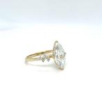 Ring - 14 karaat Geel goud Diamant (Lab-grown) - Diamant, Nieuw